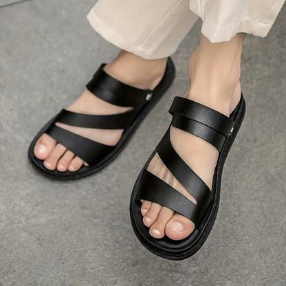 Sandálias com sola ergonómica e antiderrapante para homem