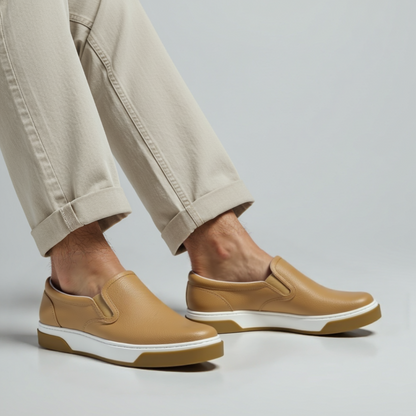 Sapatos acolchoados com sola ortopédica