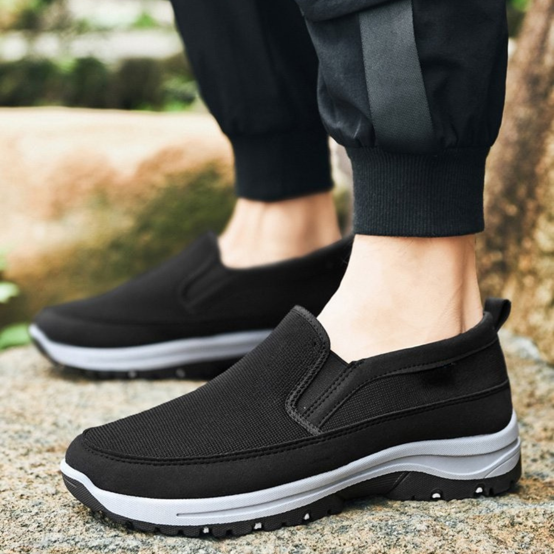 Sapatilhas Estilo Mocassim para Homem com Sola Antiderrapante e Flexível