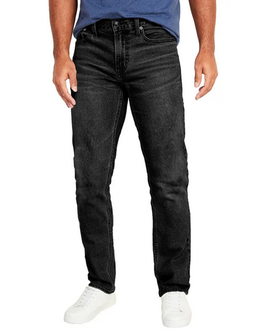 Calças de Ganga Justas Elásticas para Homem