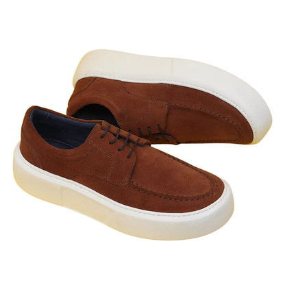 Sapatos ergonómicos casuais para homem com sola ortopédica