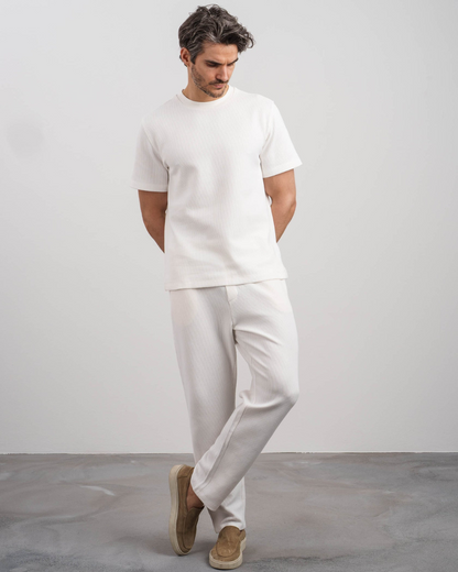 Calças Slim de Estilo Descontraído para Homen