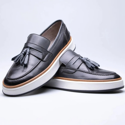 Sapatos mocassins antiderrapantes para homem