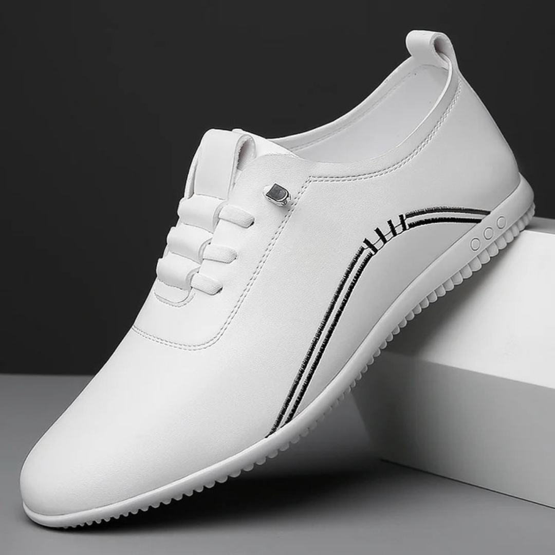 Sapatos de Condução Masculinos em Couro Genuíno Elegância Italiana com Conforto Excecional
