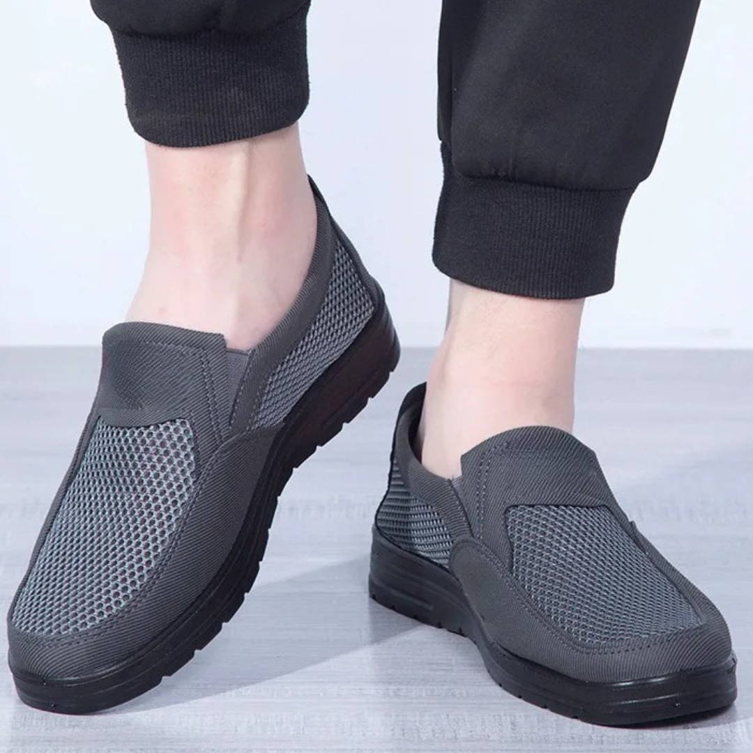 Sapatos Casuais de Tecido Respirável para Homem