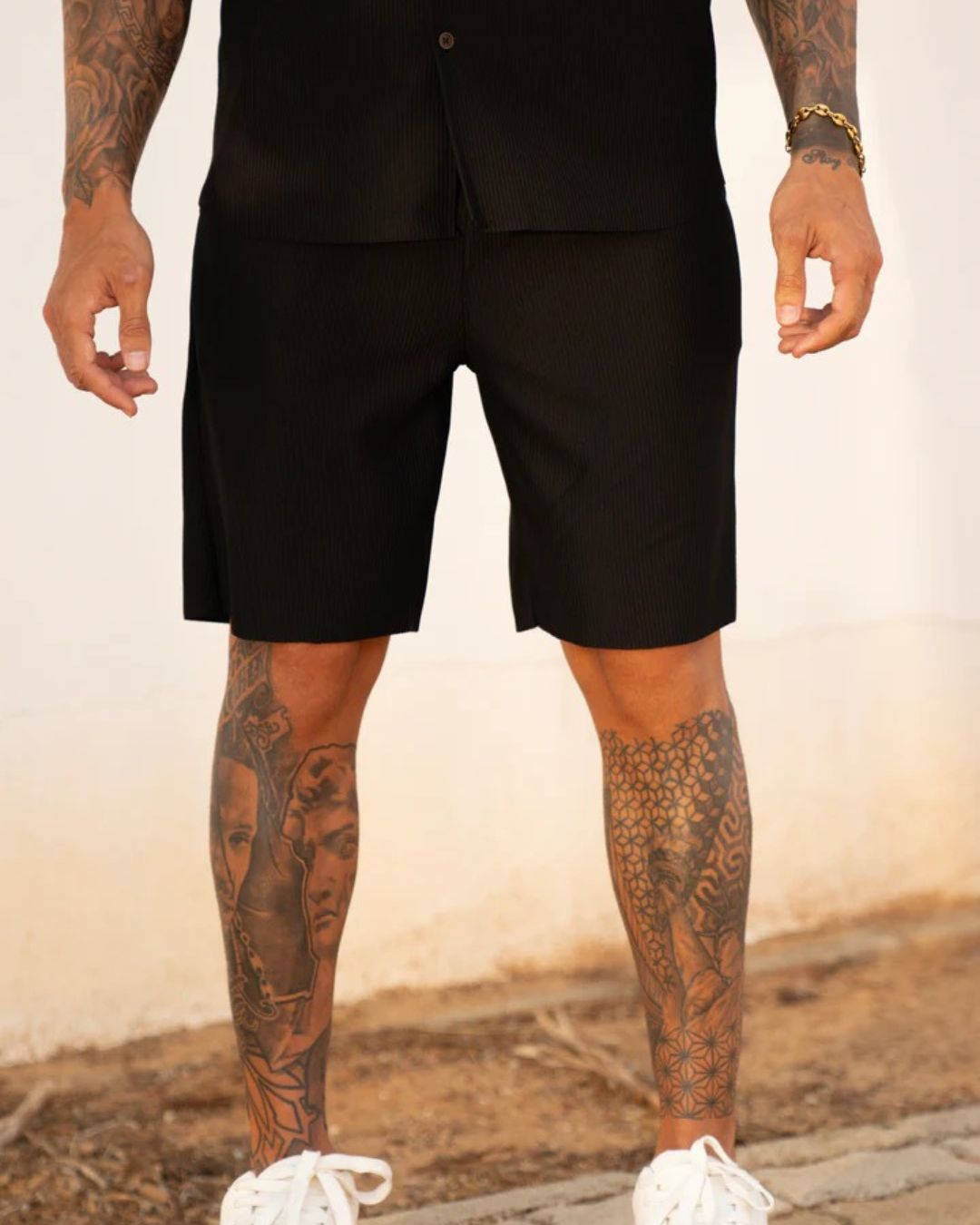 Conjunto com Textura de Estilo Moderno e Confortável