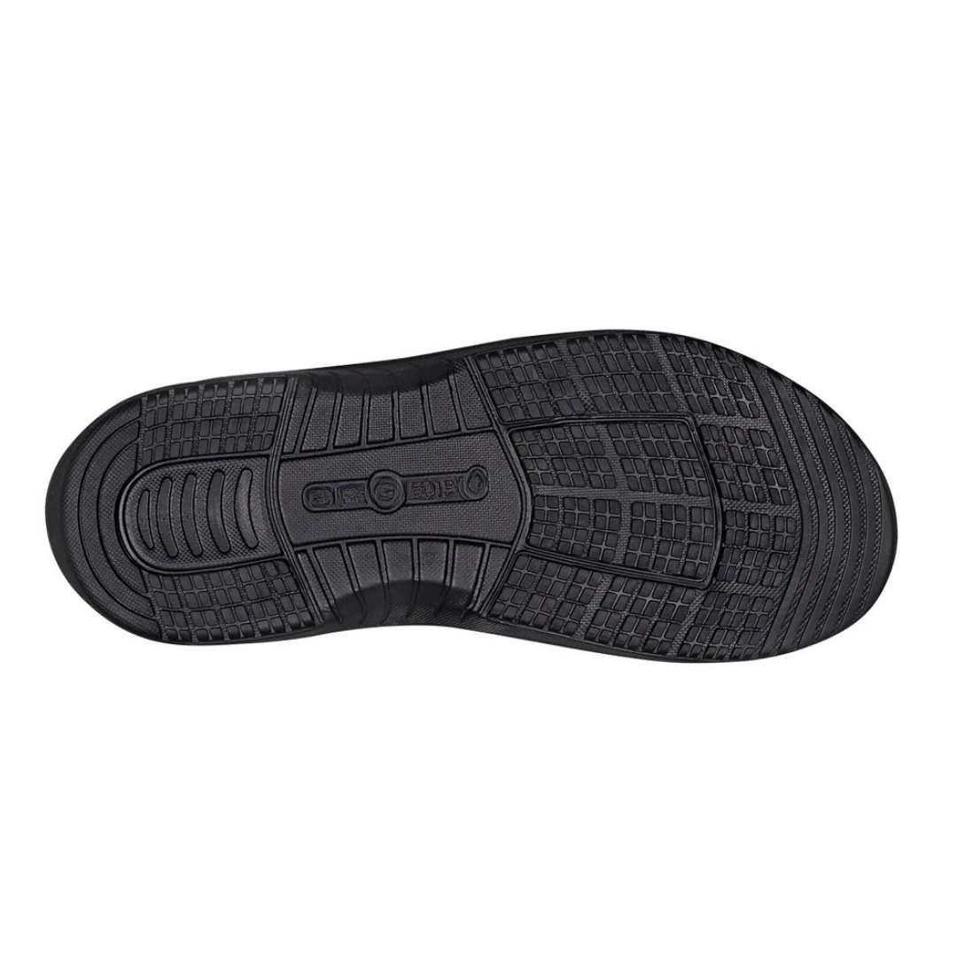 Sandálias ortopédicas para homem com fecho de velcro e sola antiderrapante