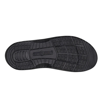 Sandálias ortopédicas para homem com fecho de velcro e sola antiderrapante