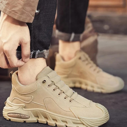 Sapatos Antiderrapantes de Sola Grossa para Homem