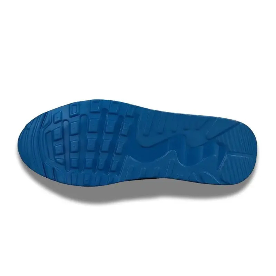 Tênis de Segurança Moderno Masculino com Design Esportivo e Proteção Reforçada