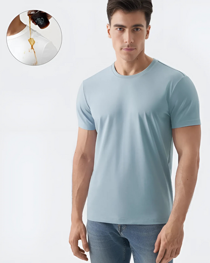 T-shirt Casual de Homem Resistente às Manchas e à Água