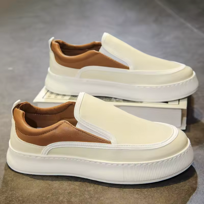 Sapatos respiráveis sem atacadores para homem