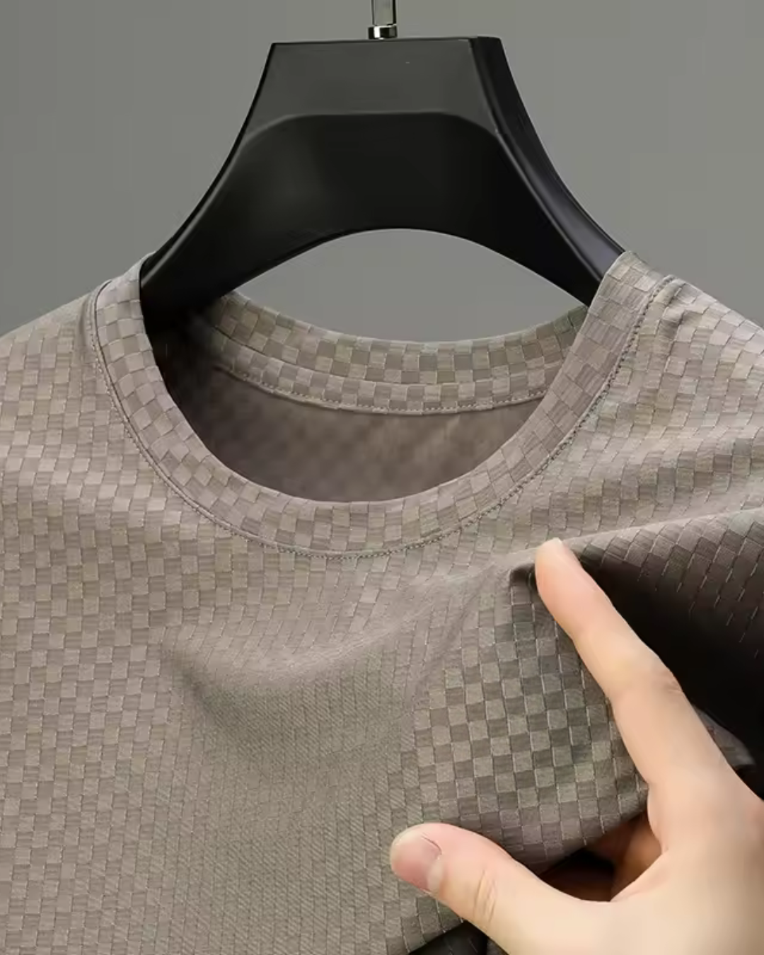 Camisola casual de manga curta para homem