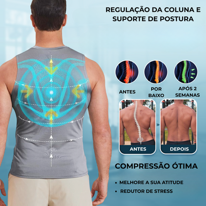 Camisola Adelgaçante para um Homem mais Esbelto