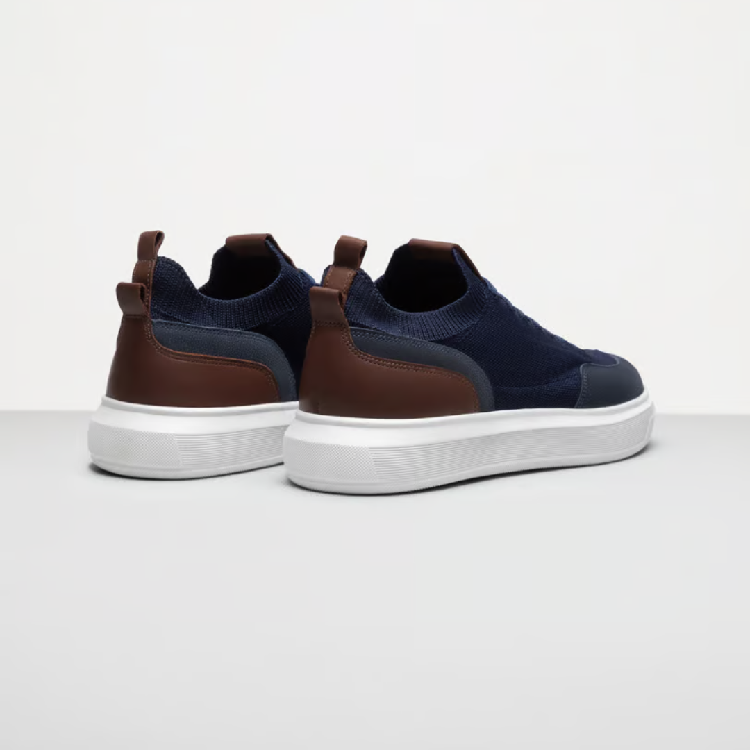 Sapatos casuais para homem com sola ergonómica