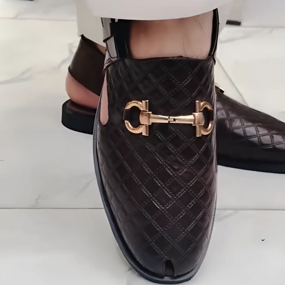 Mocassins modernos em pele com sola ergonómica