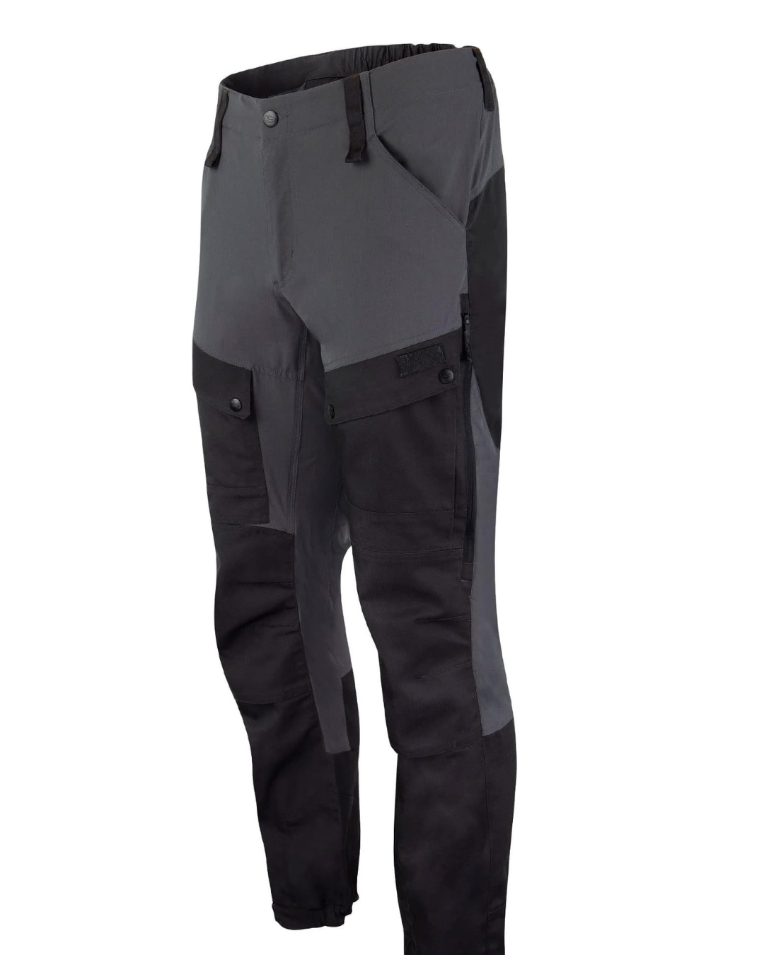 Calças de exterior elásticas com vários bolsos