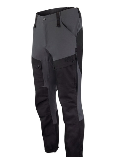 Calças de exterior elásticas com vários bolsos