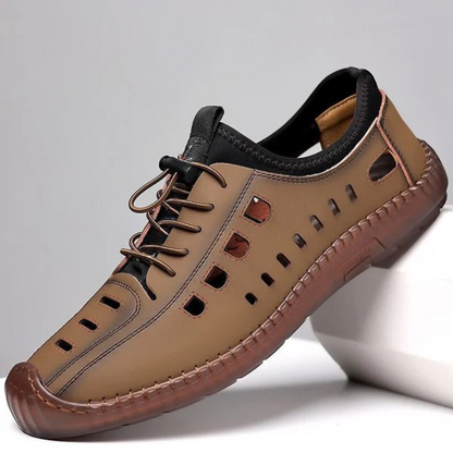 Sapatos Casuais para Homem com Design Respirável e Sola oca Macia