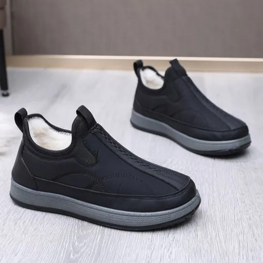 Sapatos Térmicos Impermeáveis com Forro Polar para Homen