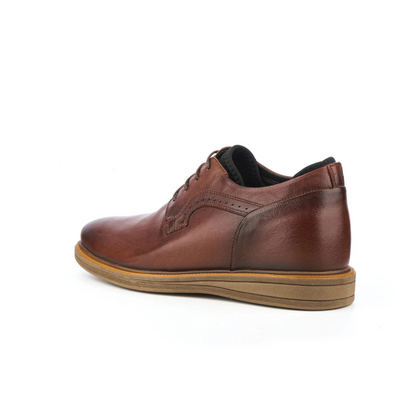 Sapatos Casuais Castanhos com Sola Alta Portland