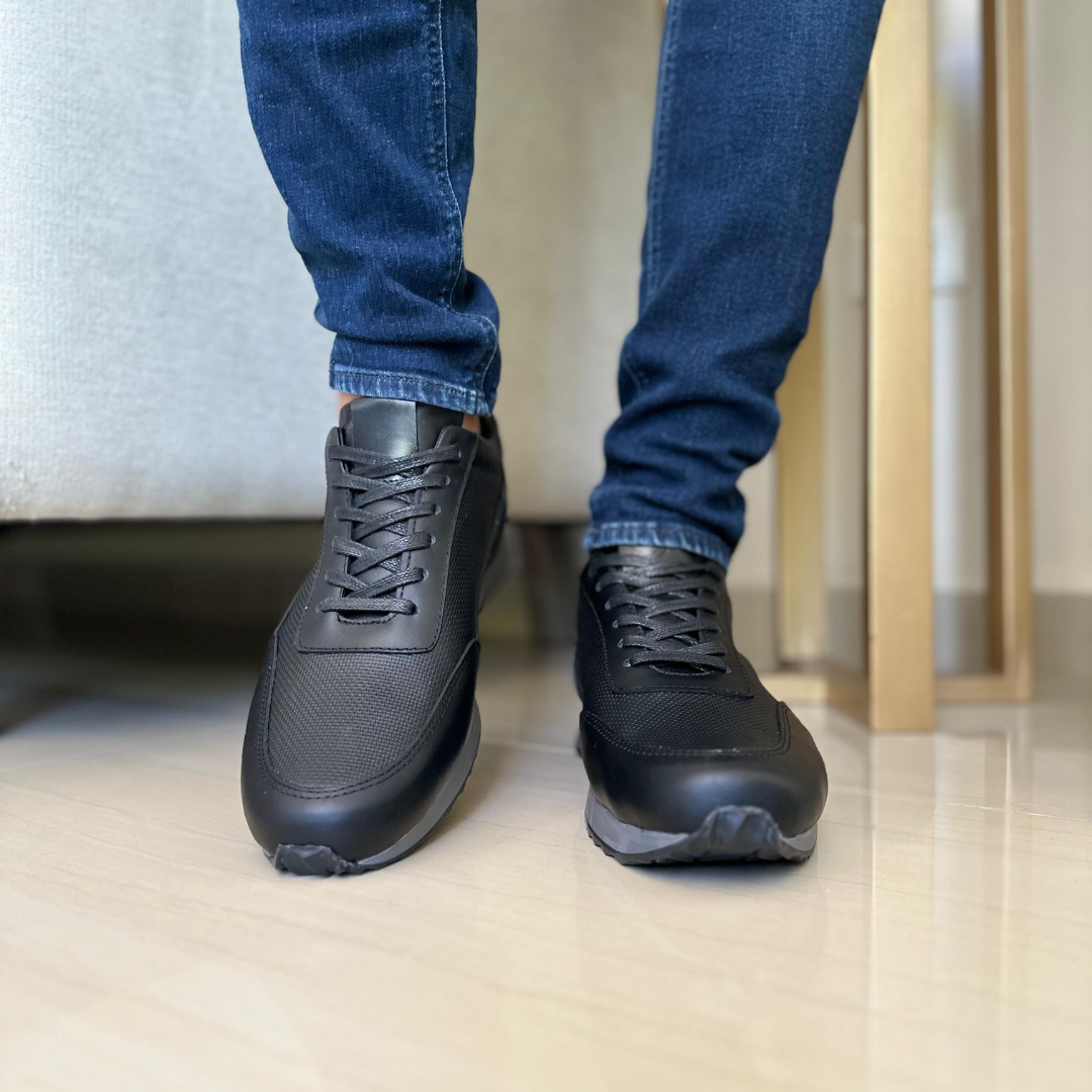 Sapatilhas Urban em Couro Bovino para Homem