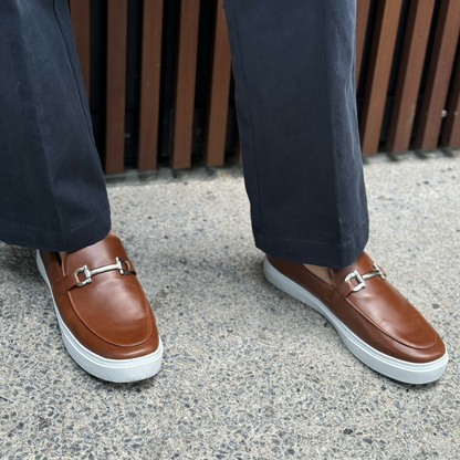 Mocassins Clássicos de Estilo Vintage para Homem