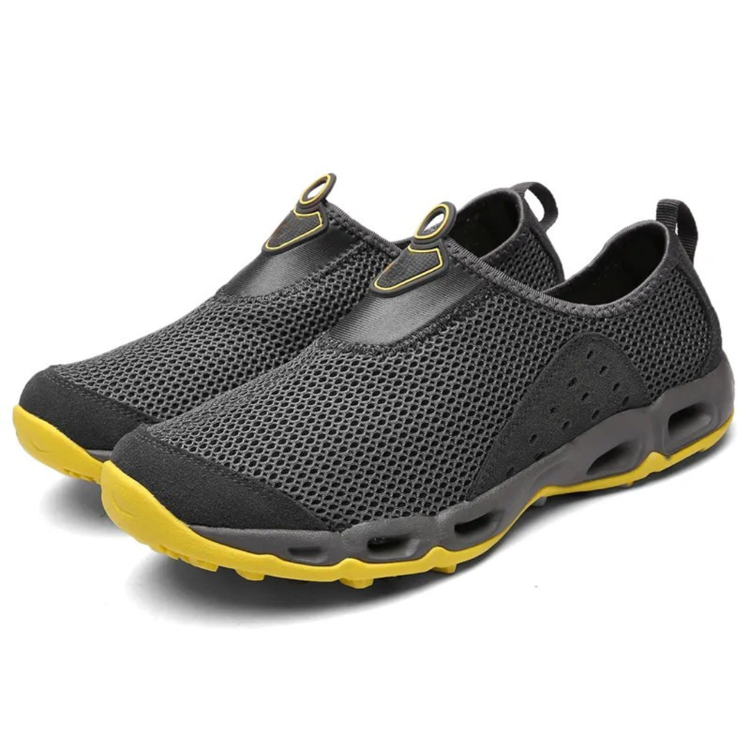 Sapatos ergonómicos e flexíveis para homem