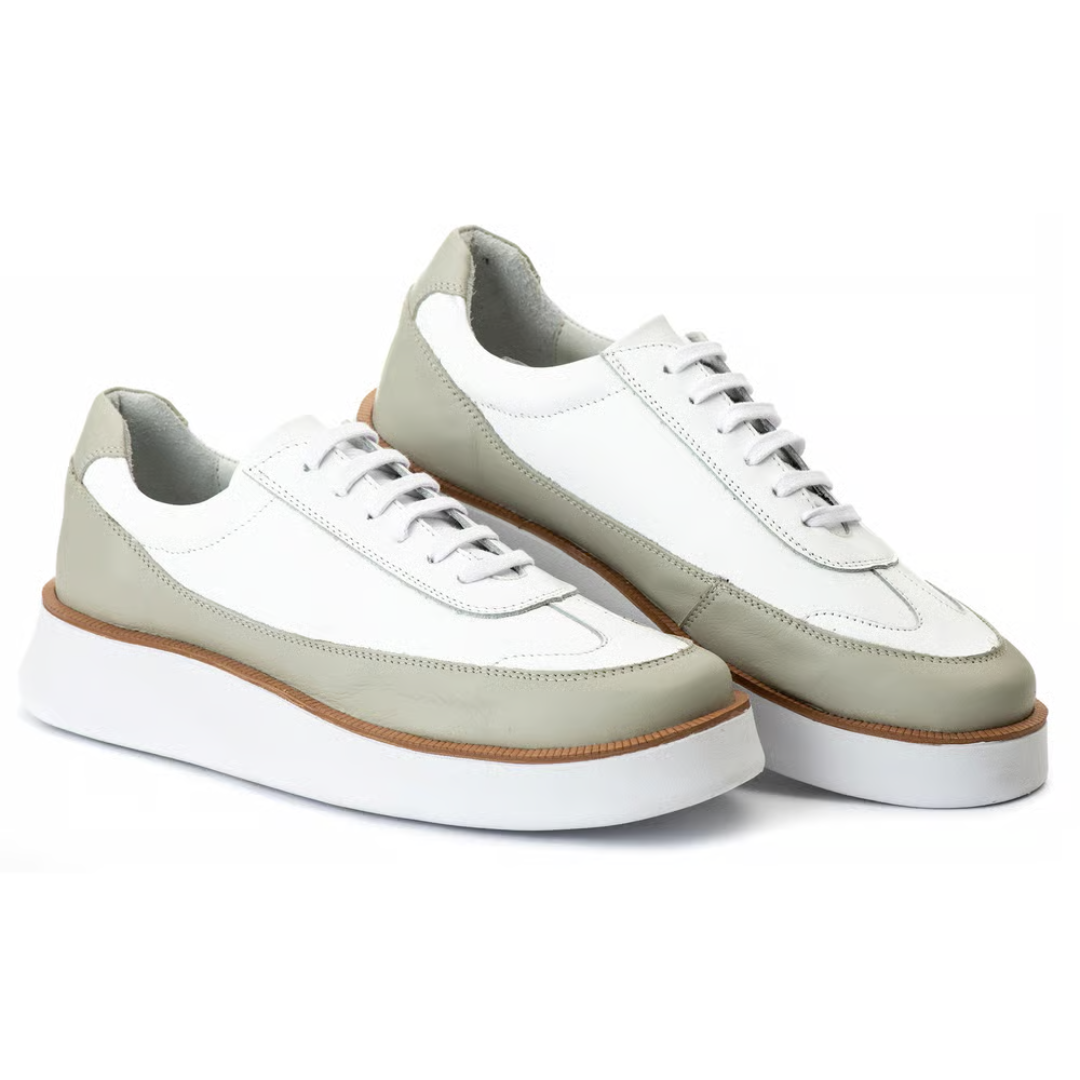 Ténis casuais para homem com sola ortopédica