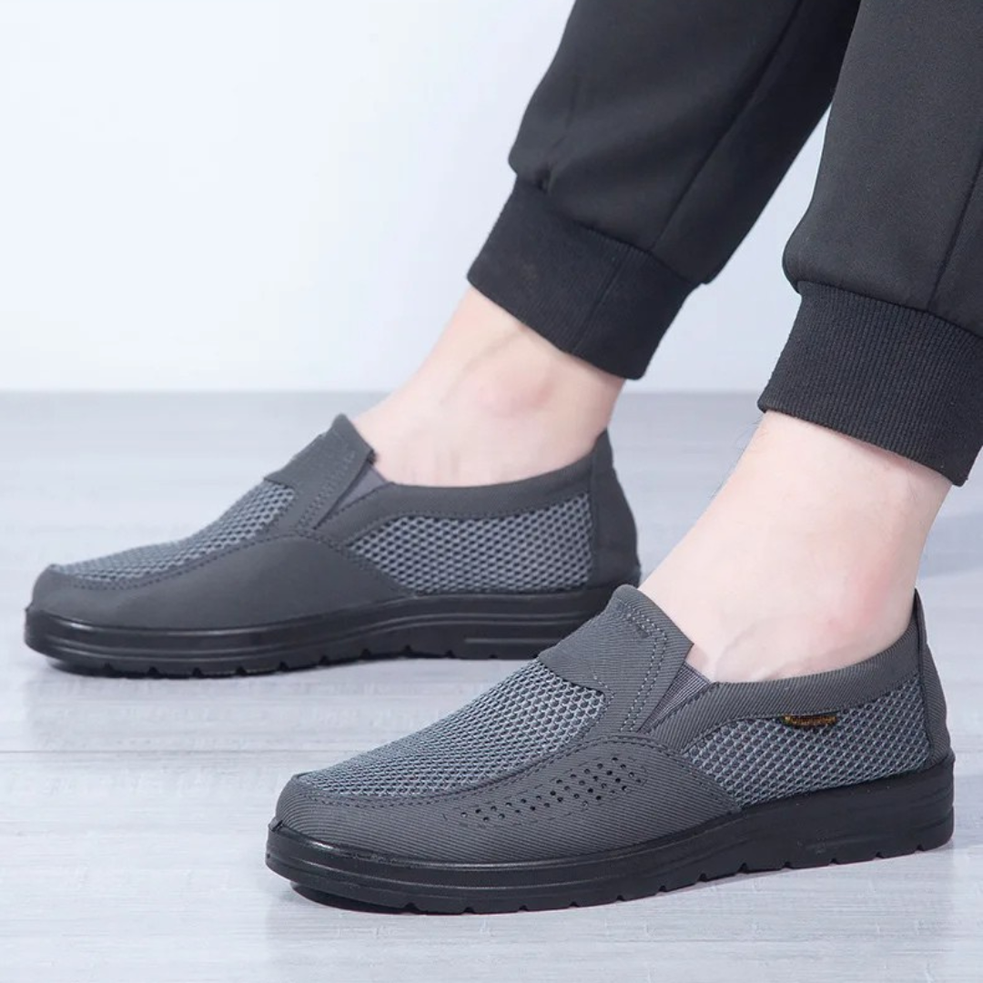 Sapatos Casuais de Tecido Respirável para Homem