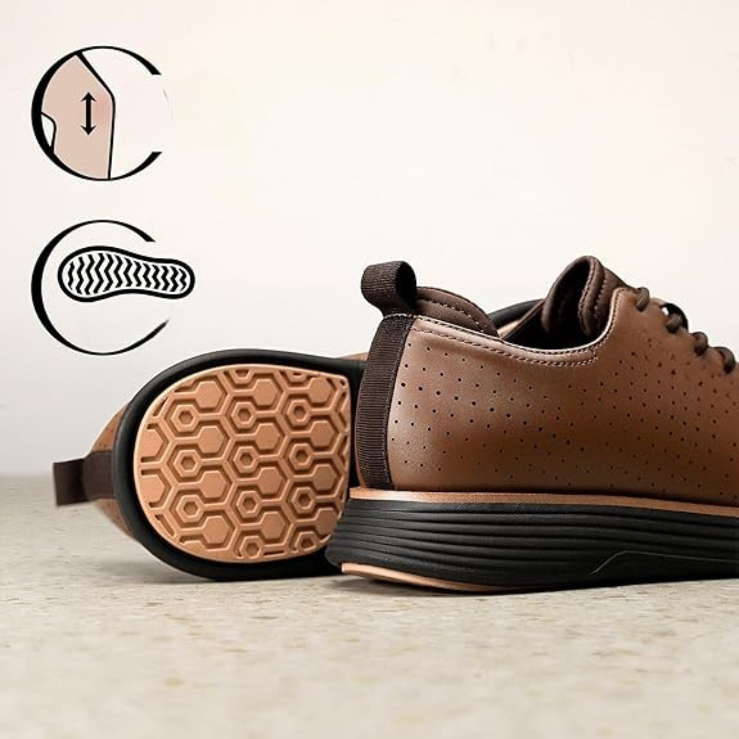 Sapatilhas Urban em Couro Respiravel para Homem