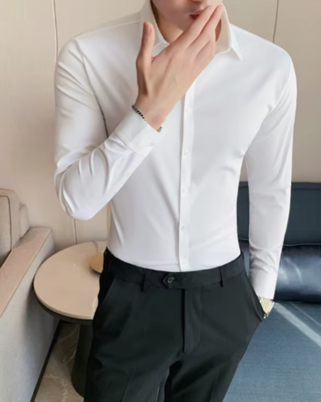 Camisa para Homem com um Estilo Moderno e Elegante