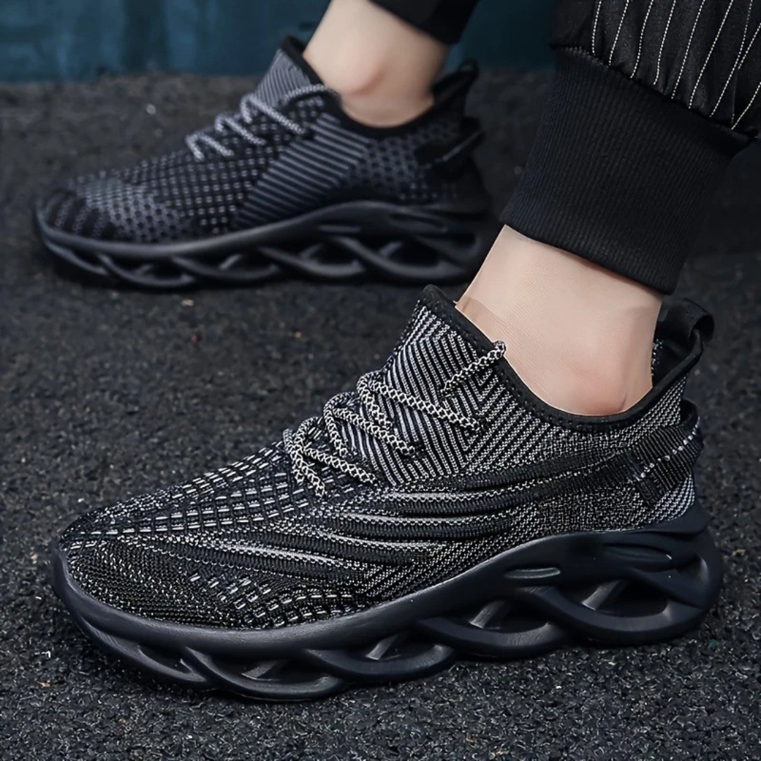 Sapatos leves com sola EVA e ajuste desportivo seguro