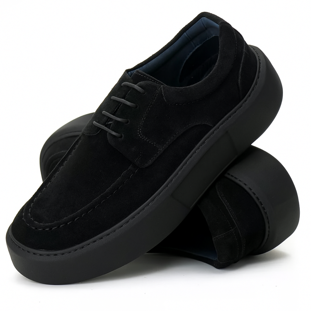 Sapatos ergonómicos casuais para homem com sola ortopédica