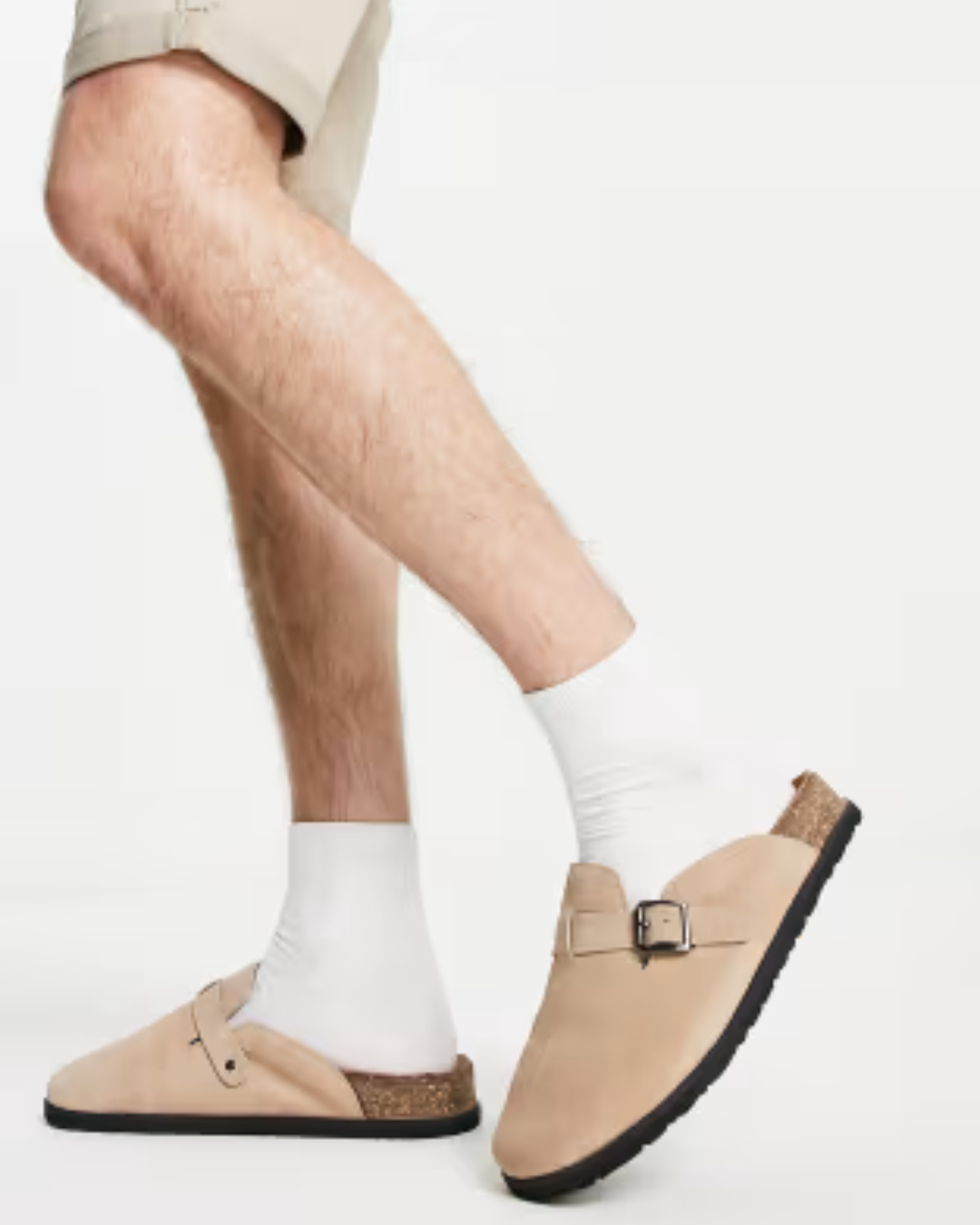 Socas de Estilo Casual com Fecho de Fivela