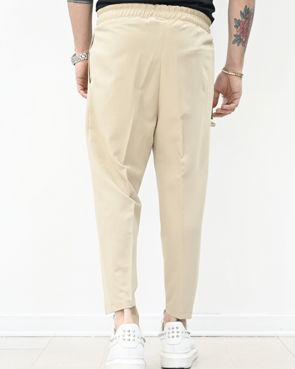 Calças Jogger Largas com Ajuste na Cintura
