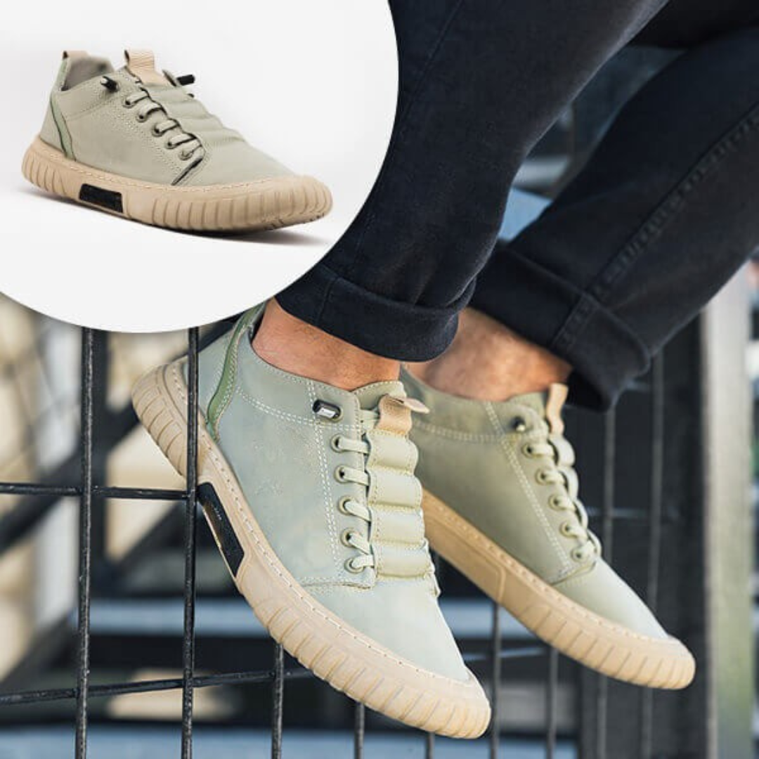 Sapatos de sola leve e antiderrapante para homem