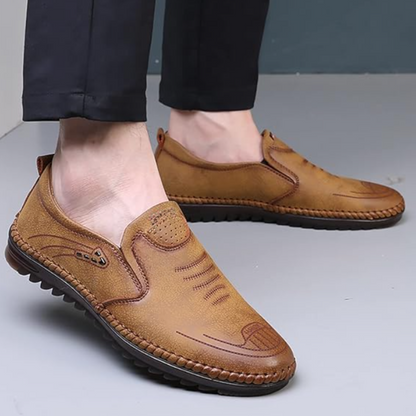 Mocasín Masculino Casual em Couro Conforto e Estilo para Todos os Dias