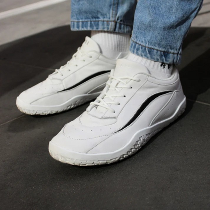 Ténis com solas ortopédicas e antiderrapante para homem