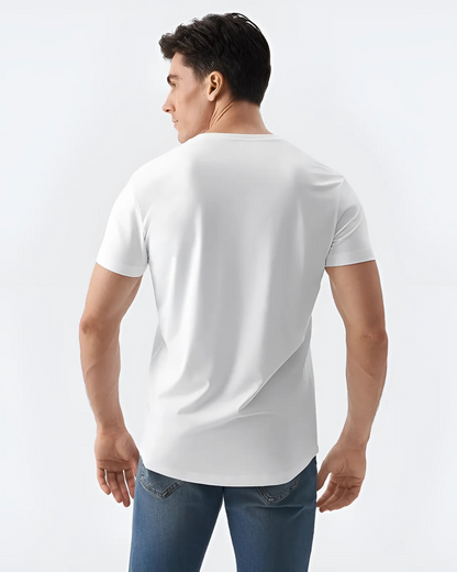 T-shirt Casual de Homem Resistente às Manchas e à Água