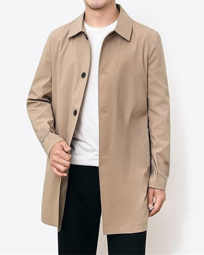 Casaco elegante de caxemira para homem