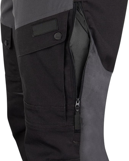 Calças de exterior elásticas com vários bolsos