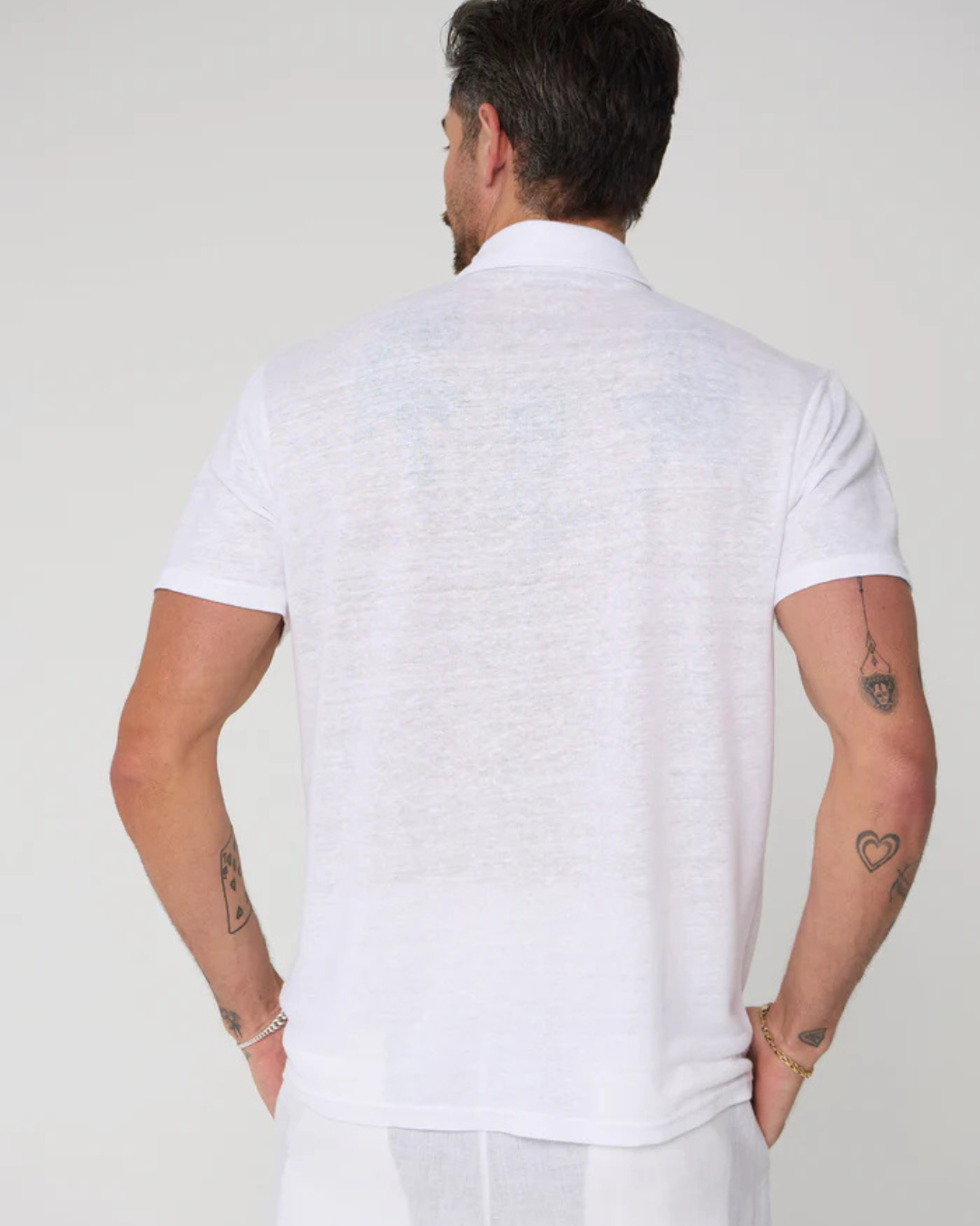 Camisa Casual de Linho com Tecido Respirável e Fresco para Homem (OFERTA 2X1)