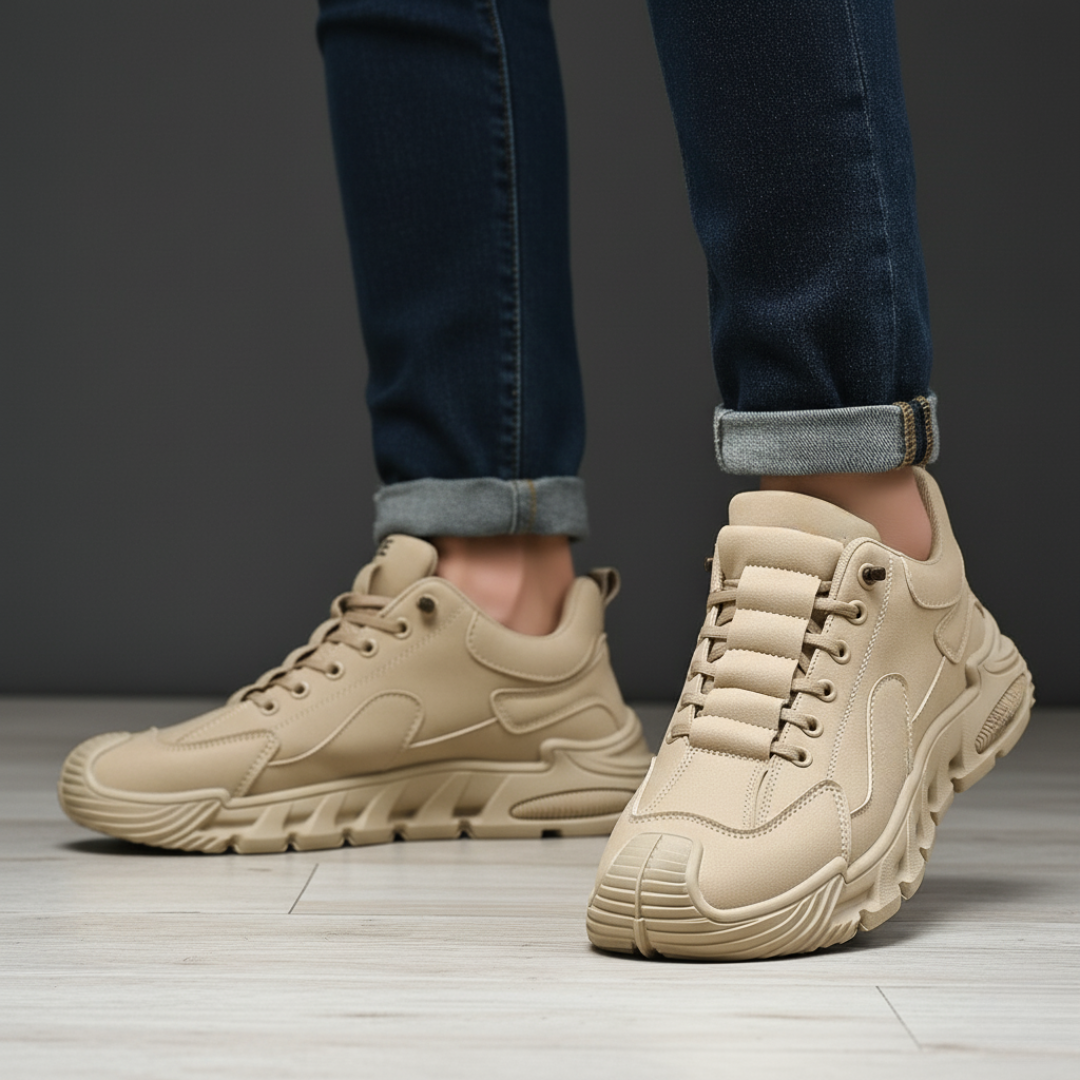 Sapatos casuais impermeáveis e respiráveis para homem