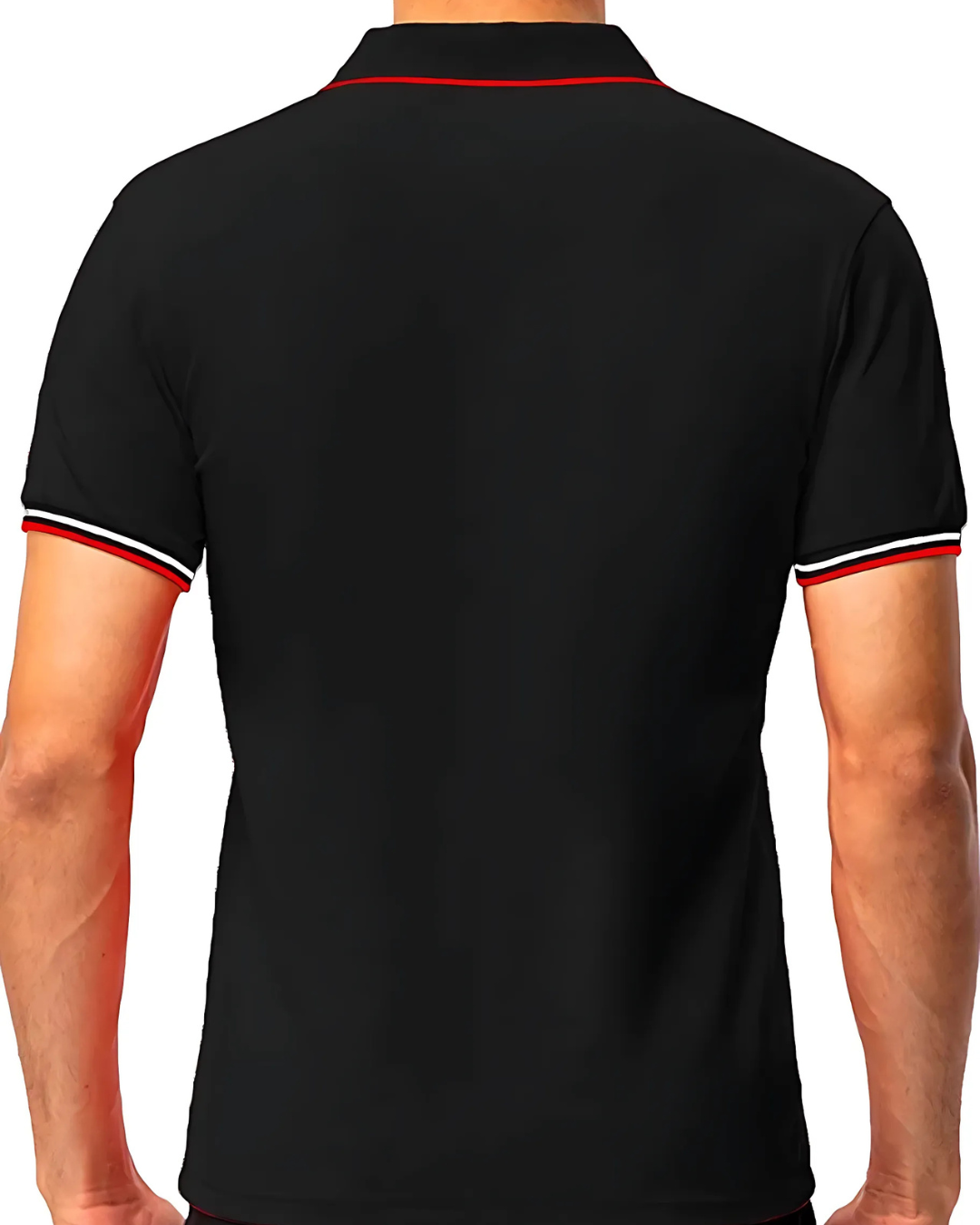 Camisola Pólo Militar Tática de Manga Curta para Homem com Tubagem