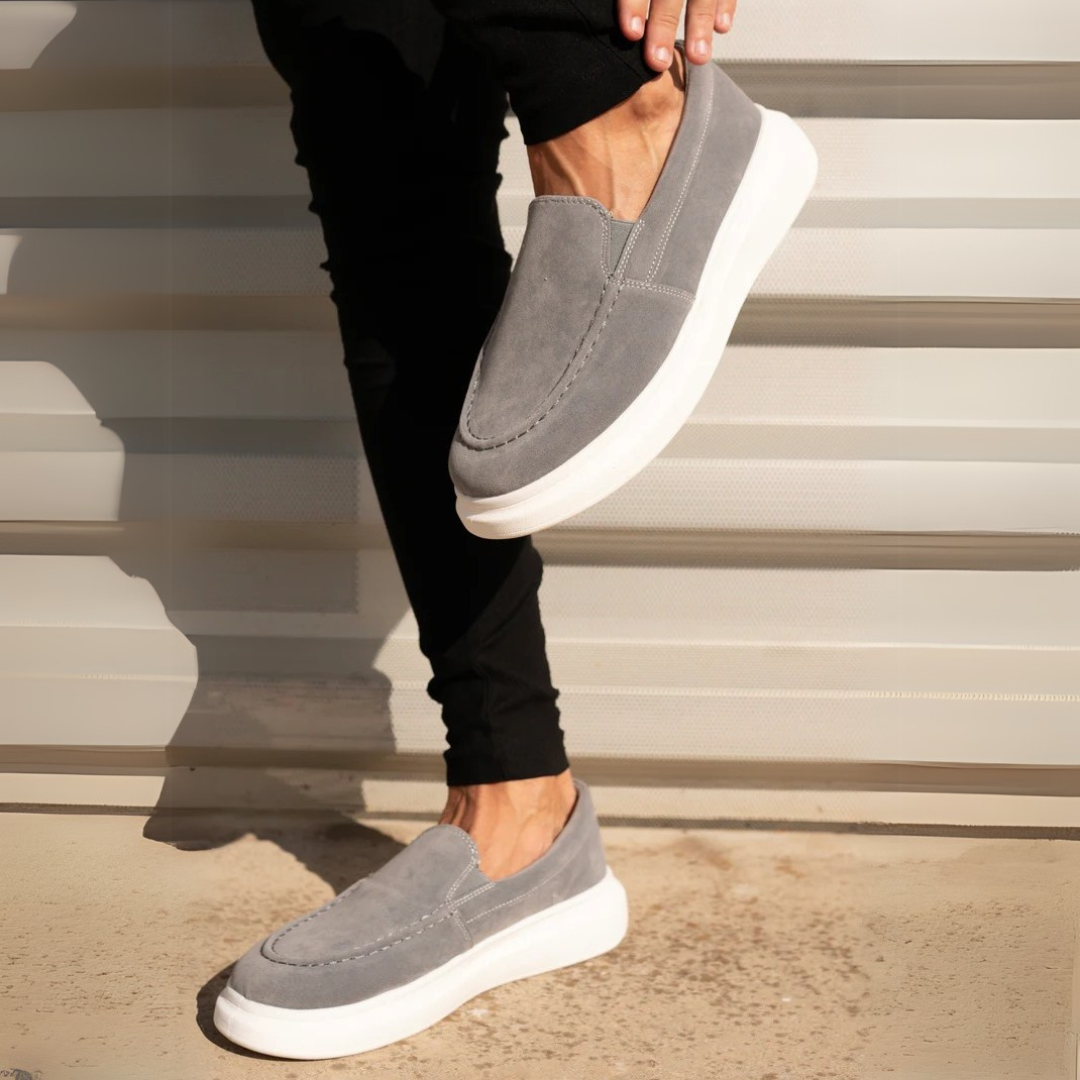 Mocassins de Camurça Elegantes para Homem