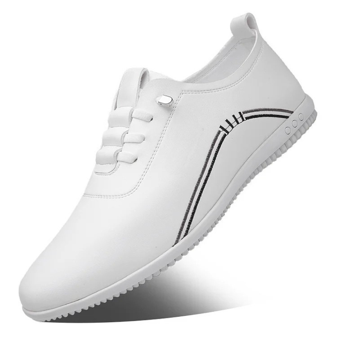 Sapatos de Condução Masculinos em Couro Genuíno Elegância Italiana com Conforto Excecional