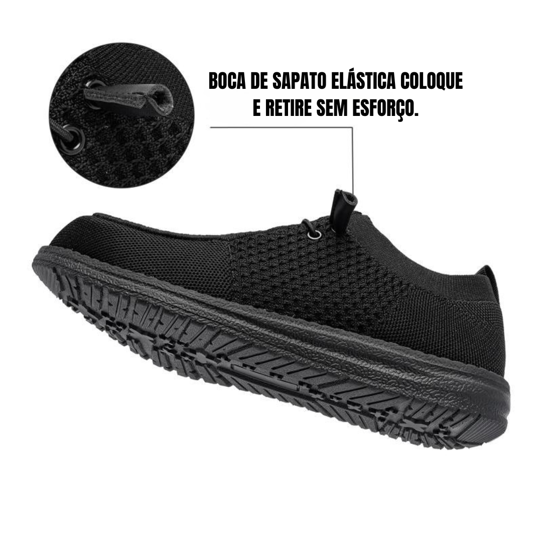 Mocassins de Segurança Respiráveis e Leves para Homem