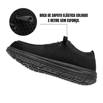 Mocassins de Segurança Respiráveis e Leves para Homem