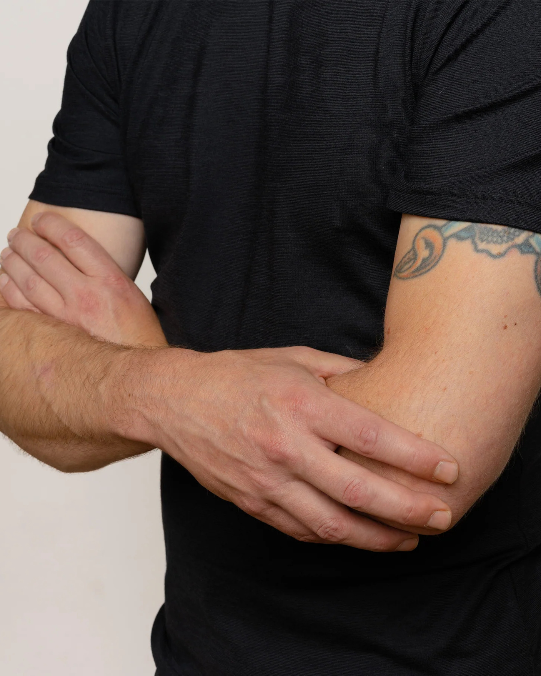 T-shirt Masculina em Lã Merino Suavidade, Respirabilidade e Corte Justo